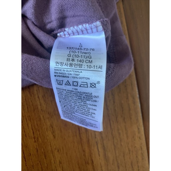 GAP KIDS girls L (10/12) Purple Ombre Sparkle Unicorn Long SleeveT-Shirt bundle - Picture 10 of 11